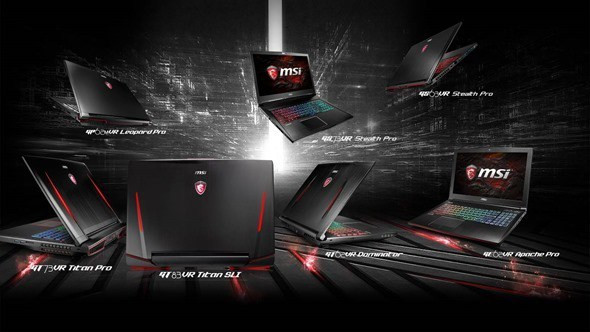 效能制霸桌機！微星推出9款GeForce GTX 10 系列獨顯電競筆電，台灣同步