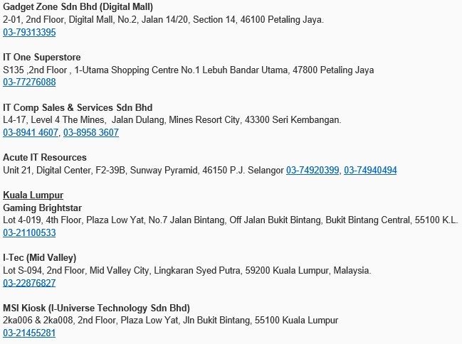MSI Dealer 5