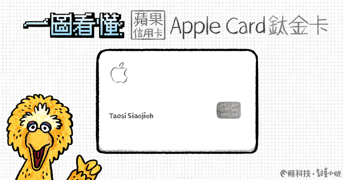 【文章分享】一圖看懂蘋果信用卡Apple Card鈦金卡 - 癮科技 Cool3c