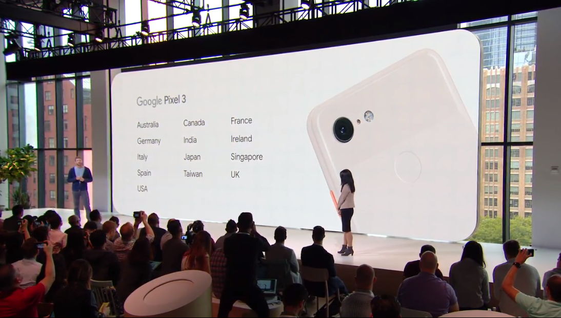 Google Pixel 3 、 Pixel 3 XL 今年內登台，台灣建議售價 27,700 元起