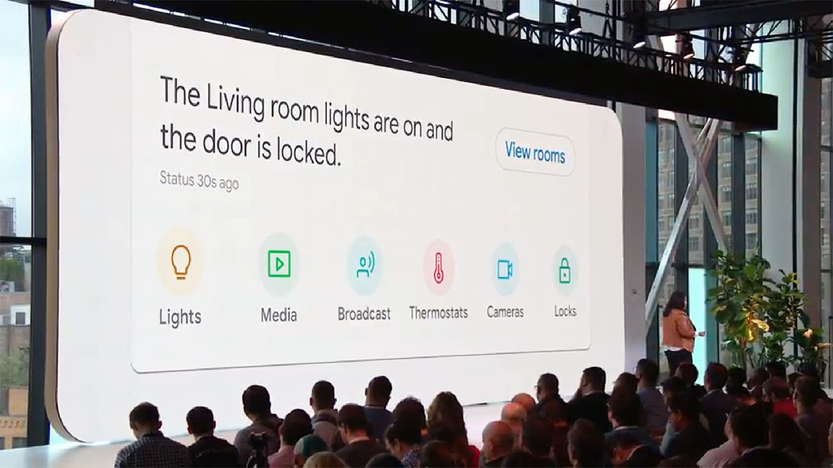 Google Home Hub結閤螢幕 成為智慧傢庭中控裝置