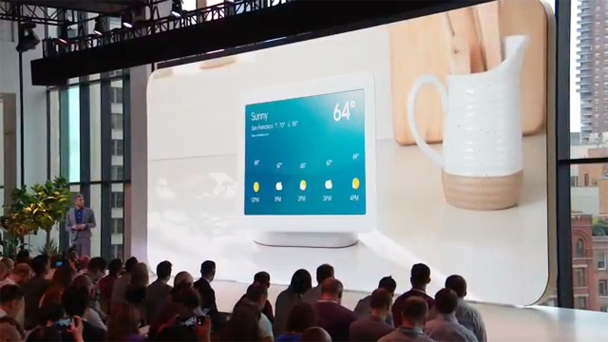 Google Home Hub結閤螢幕 成為智慧傢庭中控裝置