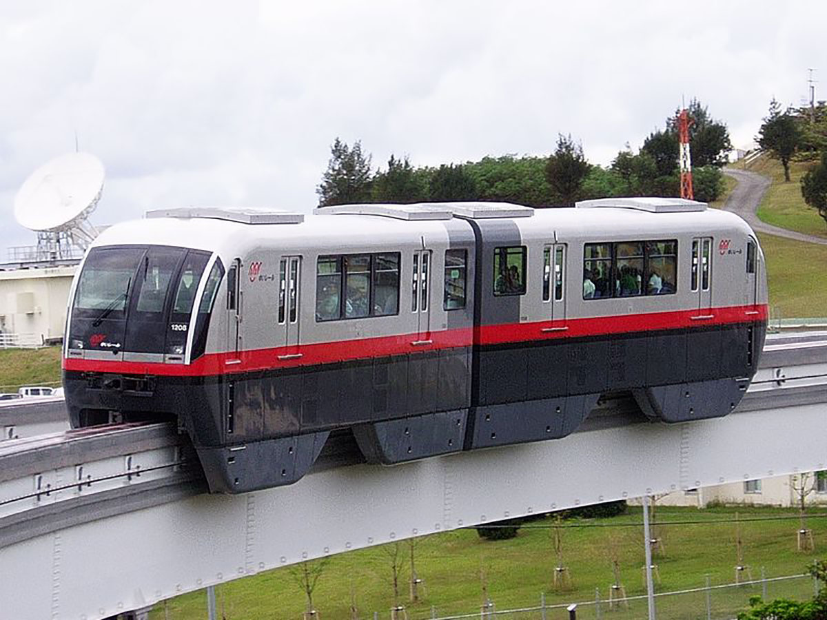 Последний транспорт. Монорельс Hitachi. Hitachi Monorail.